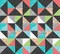 Benartex Novelty Sewing Room 2 Triangles Multicolor 100% Cotton Fabric Price per Yard